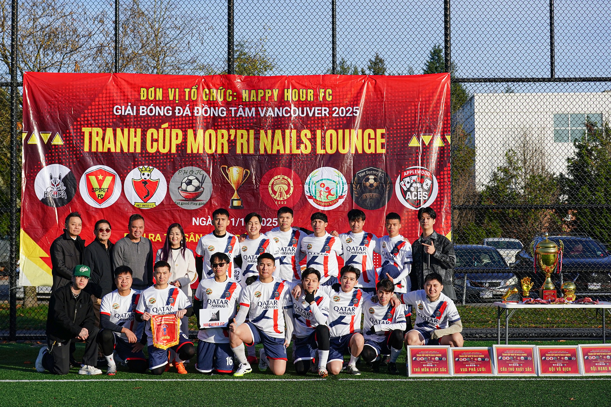 Dong Tam Vancouver Football Cup 2025 - Mor’ri Nails Lounge Trophy